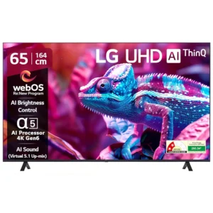 LG 164 cm (65 inches) UR75 Series 4K Ultra HD Smart LED TV 65UR75006LC