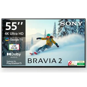 Sony 139 cm (55 inches) BRAVIA 2 4K Ultra HD Smart LED Google TV K-55S25B