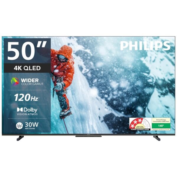 Philips 127 cm (50 inches) 8100 Series 4K Ultra HD Smart QLED